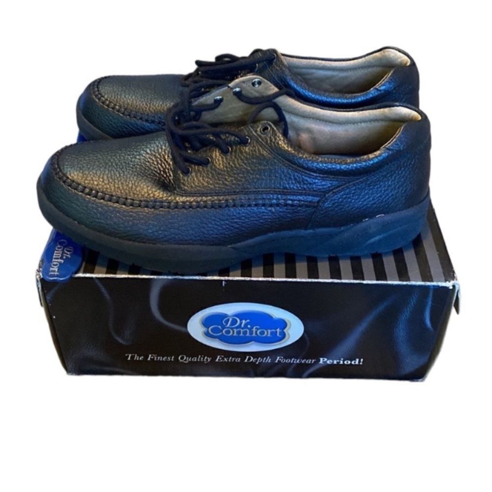 NEW Dr. Comfort Black Stallion Shoes – Men’s Size 15W (NIB)